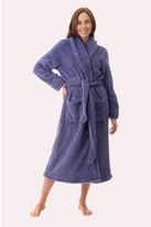 Violet Fluffy Dressing Gown