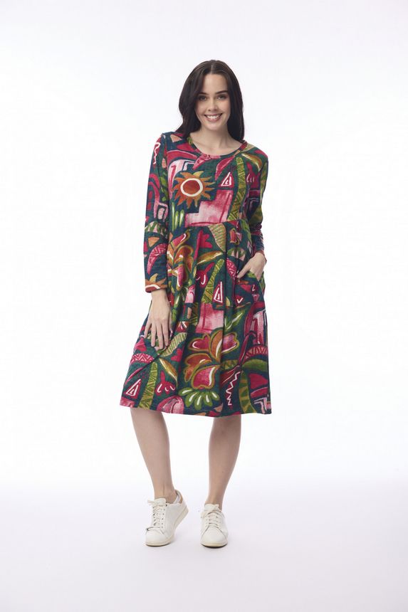 Tropical Fun Bubble Dress