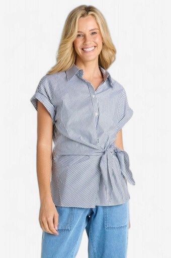 SCOUT TIE SHIRT STRIPE