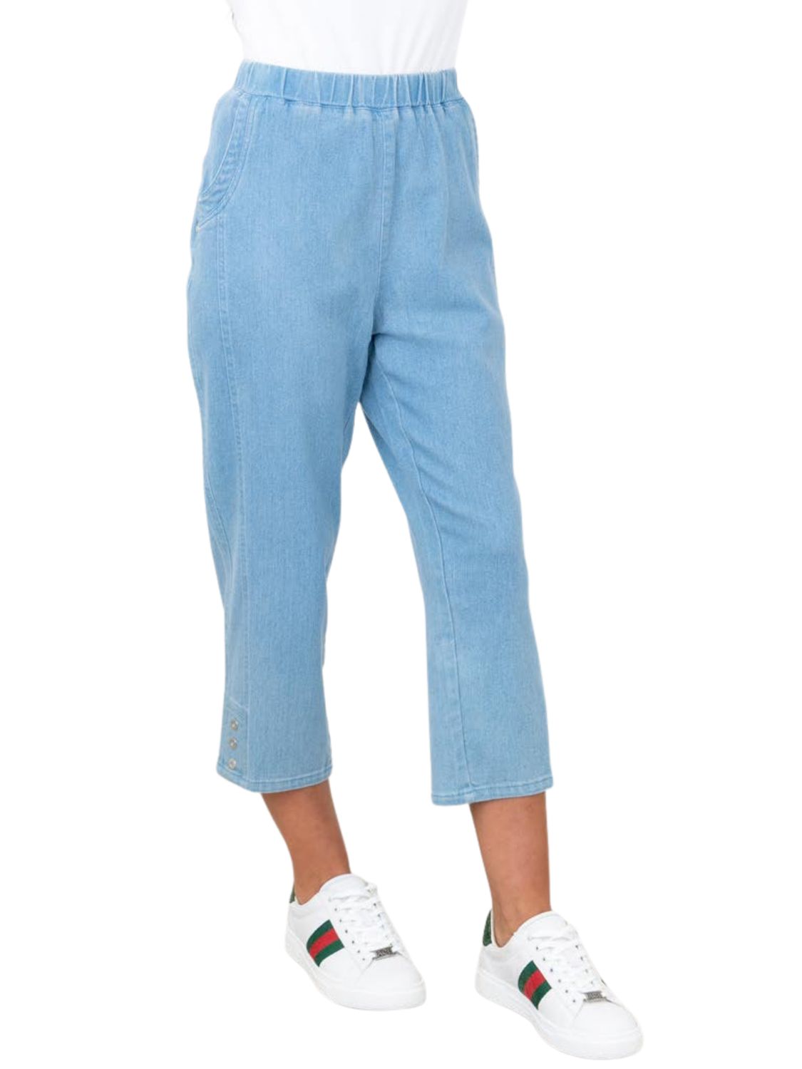 Chambray 7/8 Pants