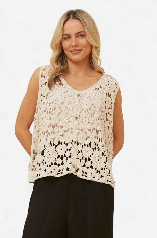 Crochet Vest