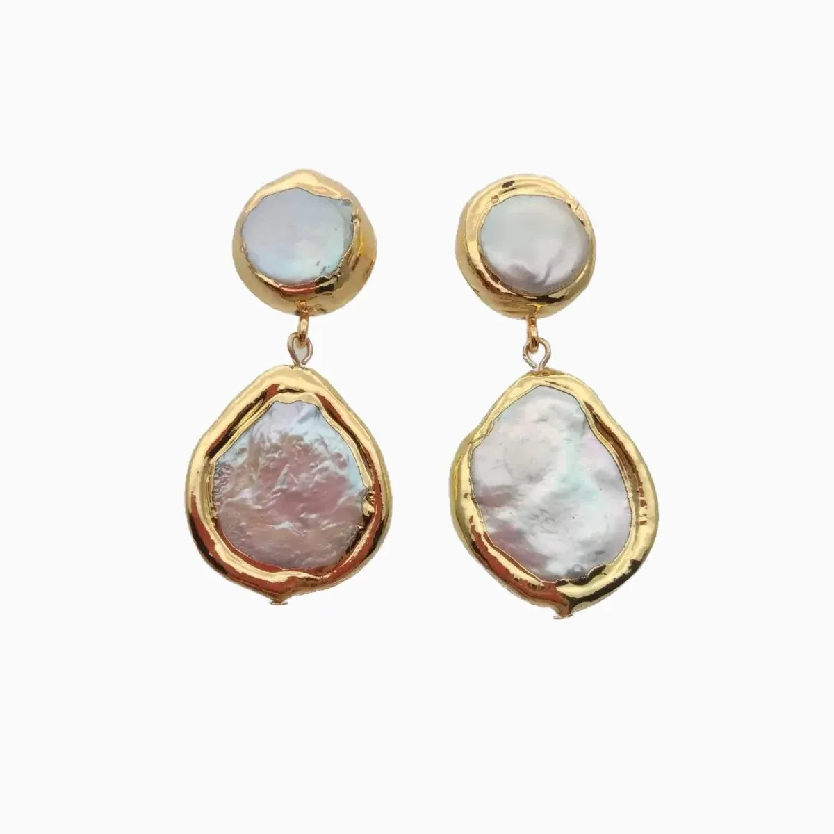 Caspian Fresh Water Pearl Earrings