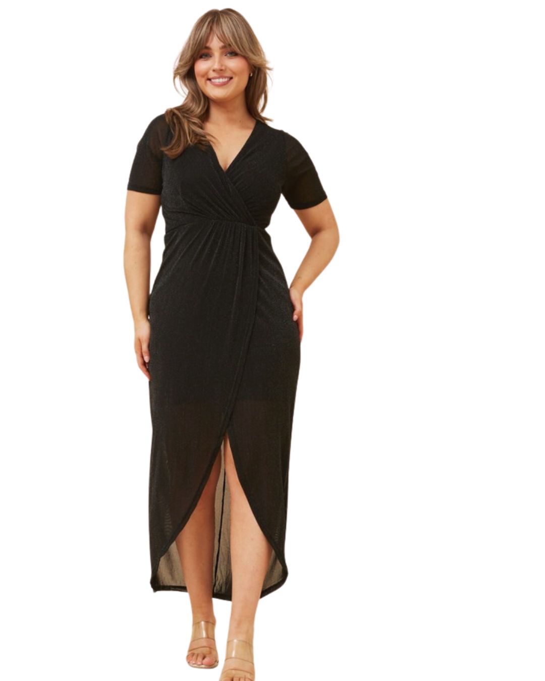 Black X Over Dress