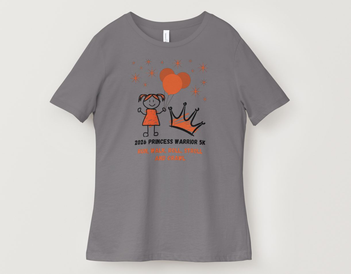 2026 Princess Warrior Registration and Commemorative T-Shirt