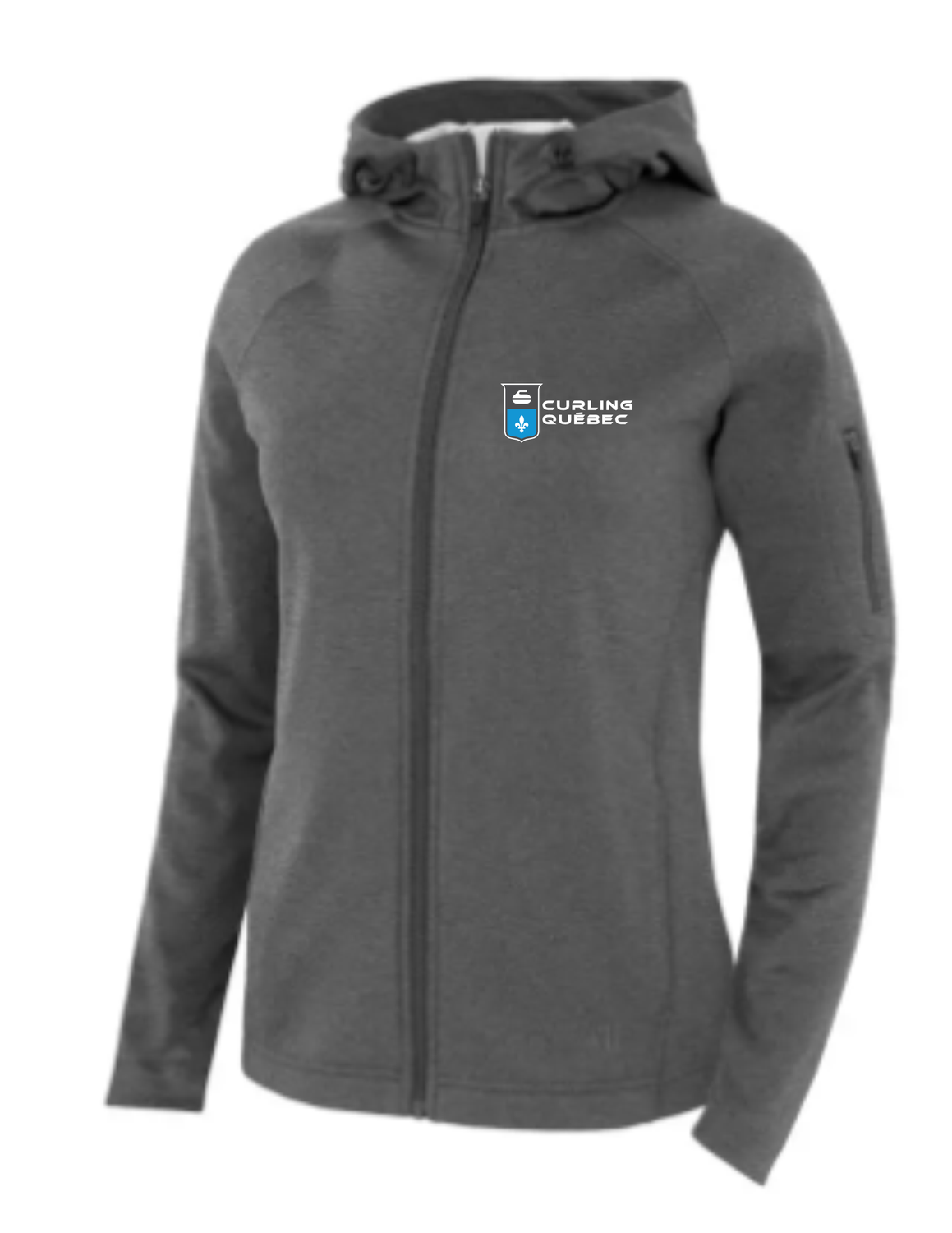 Veste en molleton avec capuchon