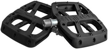 e*thirteen Base Pedals - Platform, Composite, 9/16&quot;, Black