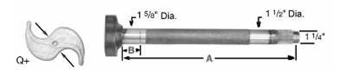 TRAILER AXLES For Meritor 4000–6000 Series