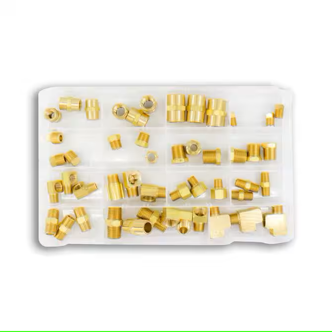 Brass Kits - Brass Pipe Fittings Assortment Brass Kits - Brass Pipe Fittings Assortment