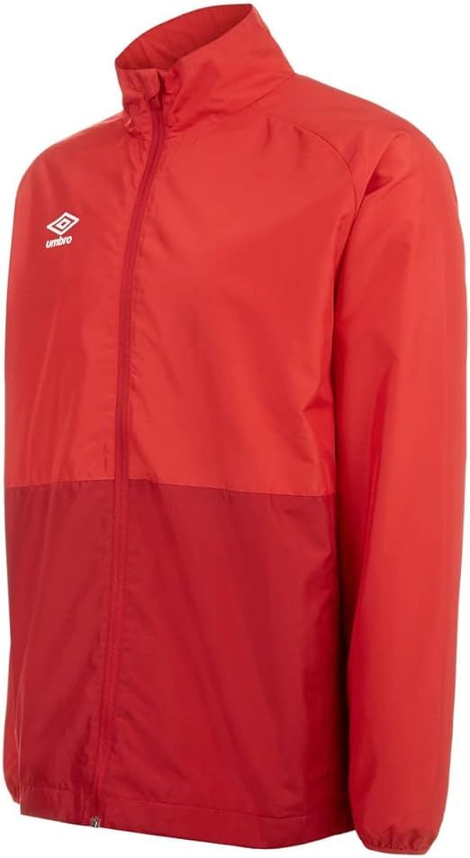 Umbro Shower Rain Jacket (Red) - Youth, Size: Large