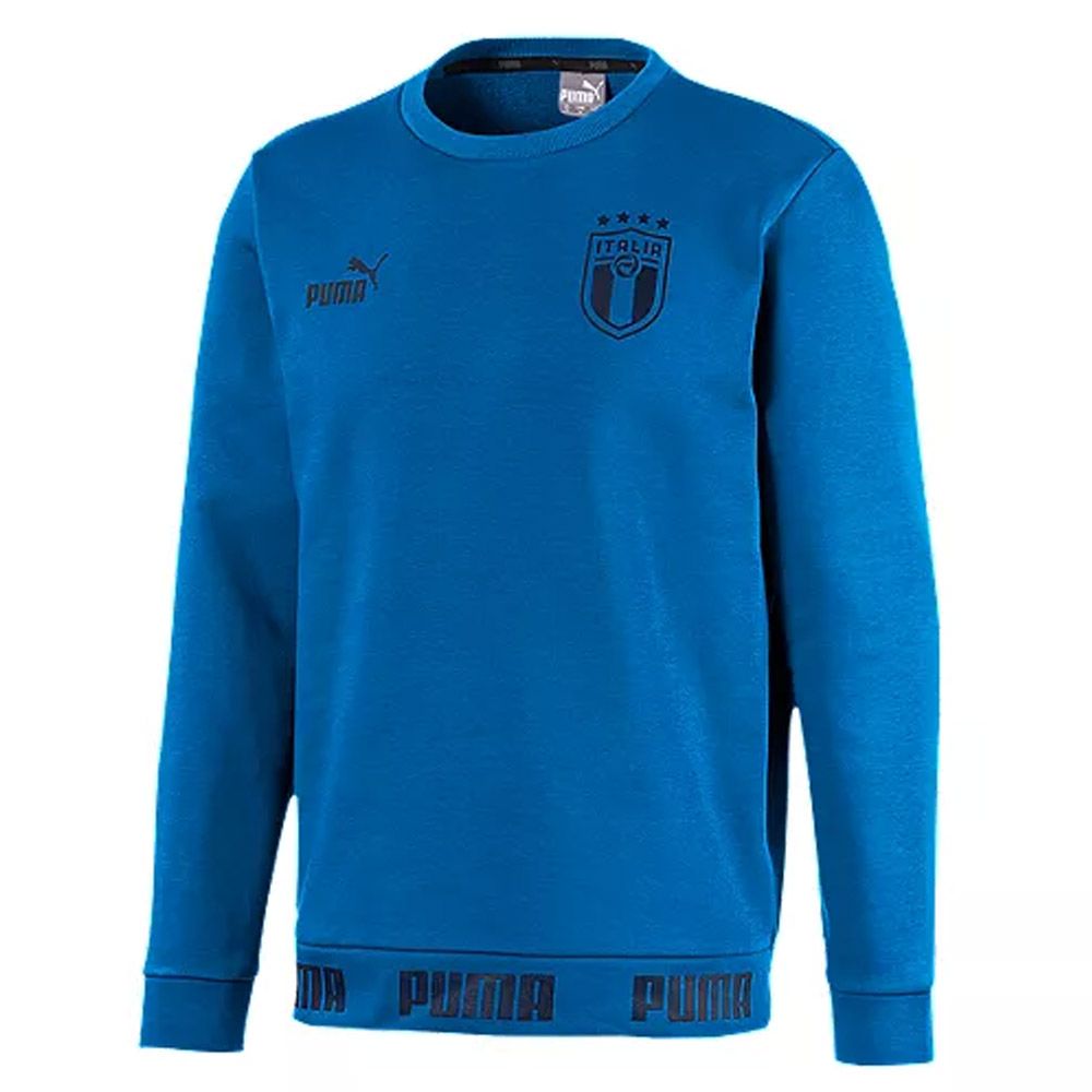 Puma Italy Culture Crew (Royal) - Adult, Size: Small