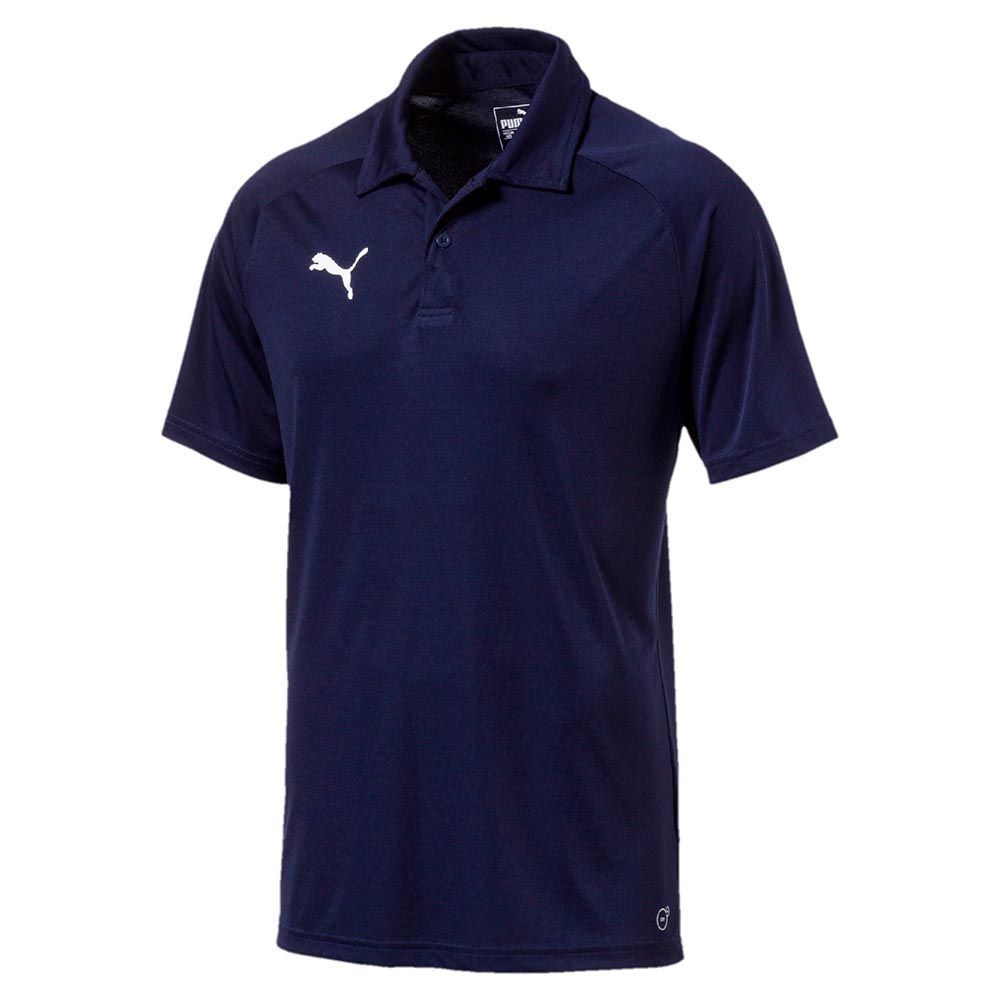 Puma TeamLiga Sideline Polo (Navy Blue) - Adult, Size: Large