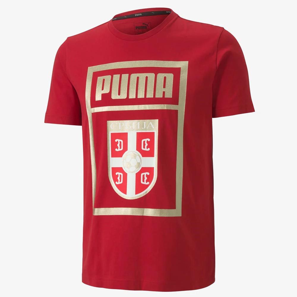 Puma Serbia DNA Tee - Adult, Size: Medium