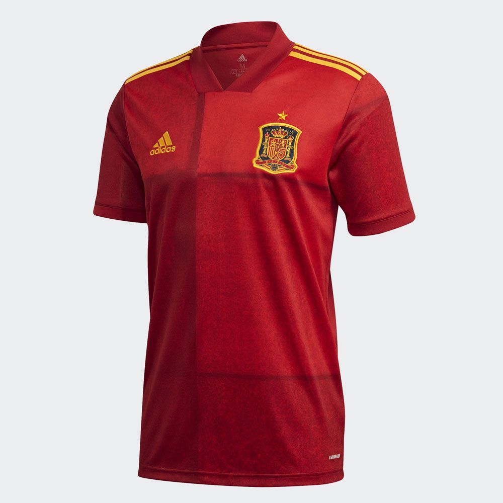 Adidas Spain 2020-21 Home Jersey - Adult, Size: Extra Small