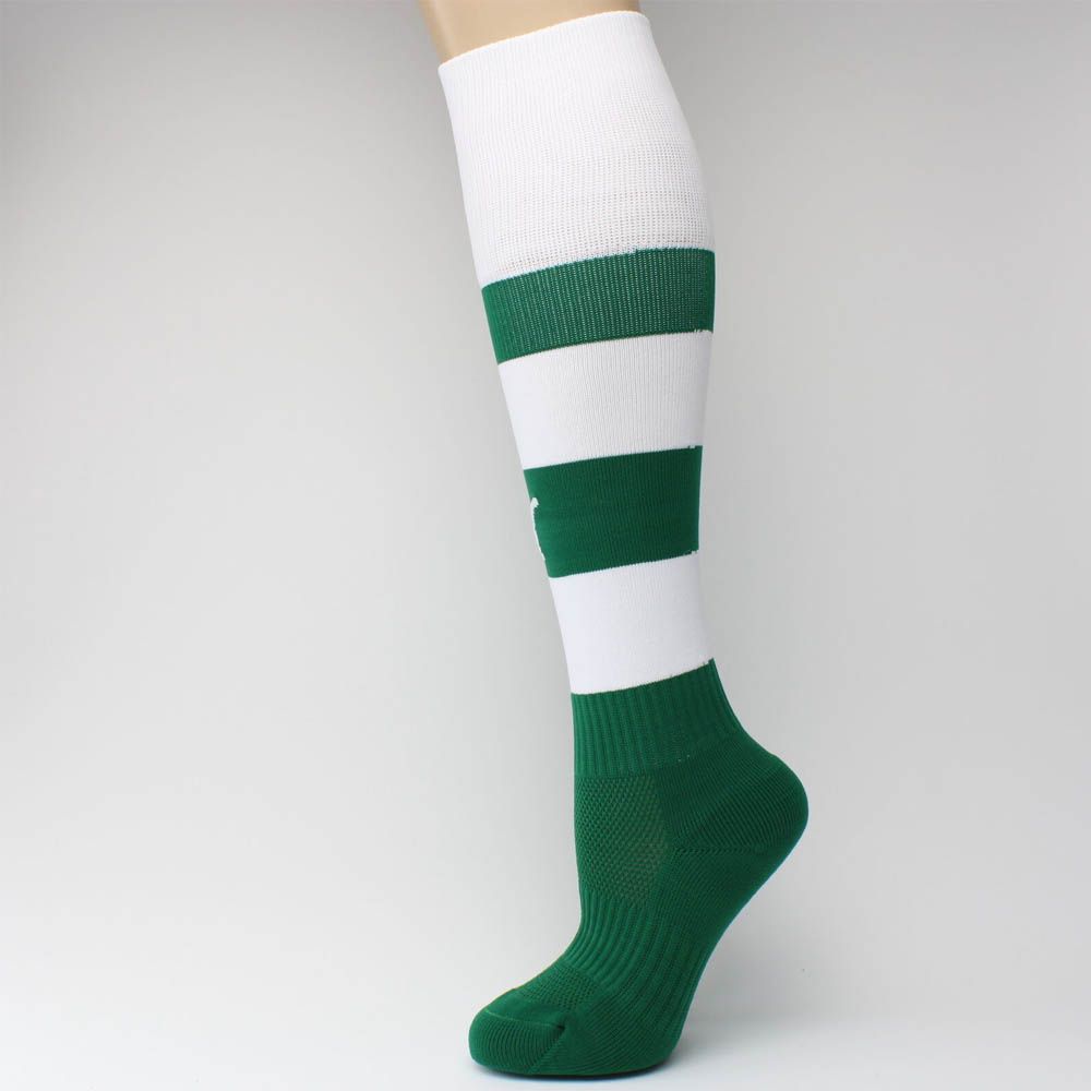 Puma Team Performance Sock (Green/White), Size: Medium (6-9)