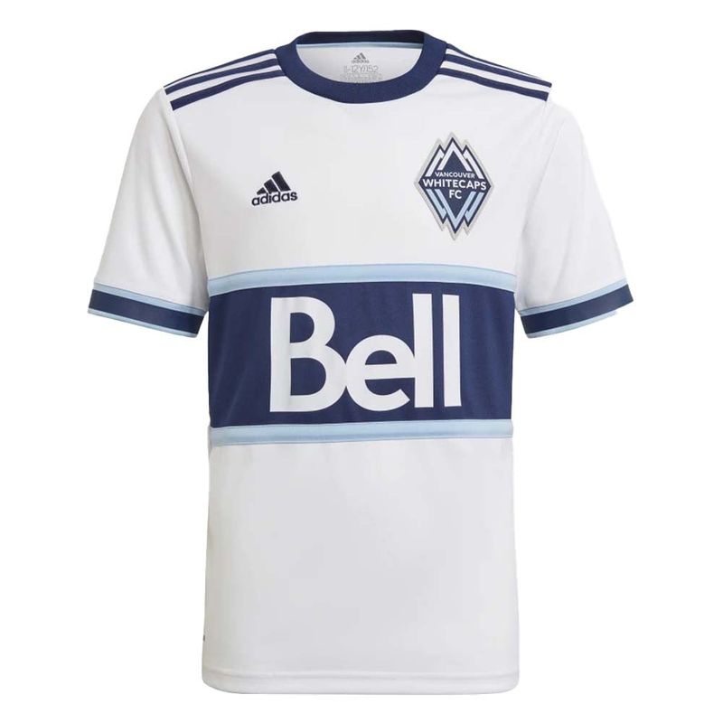 Adidas Whitecaps FC 21/22 Home Jersey - Youth