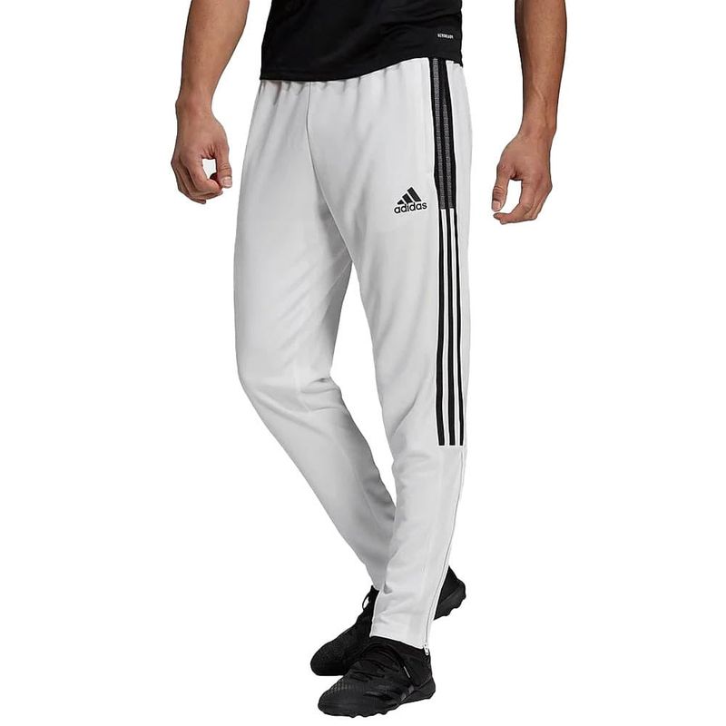 Adidas Tiro 21 Training Pants (White/Black) - Adult