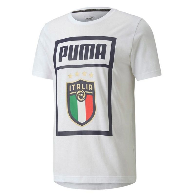 Puma FIGC DNA Tee (White) - Adult