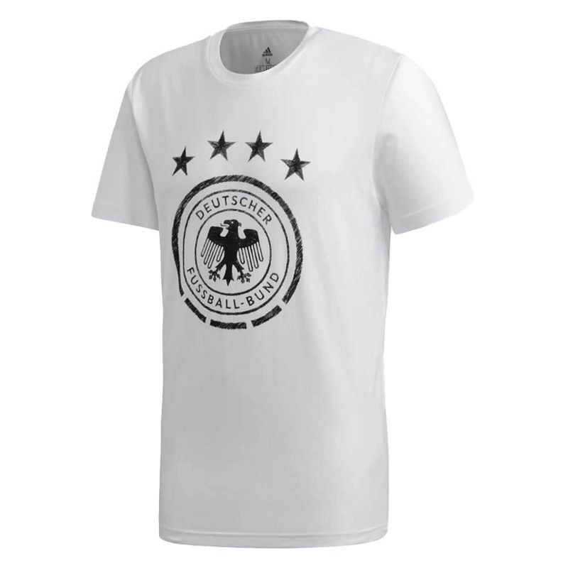 Adidas Germany DNA Graphic Tee (White) - Adult