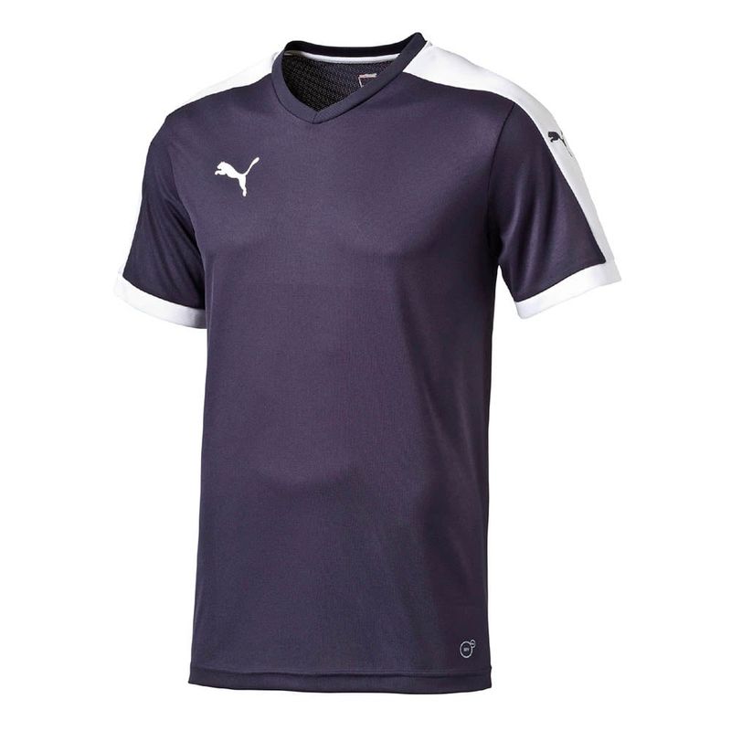 Puma Pitch Short-Sleeve Jersey (Navy Blue) - Adult