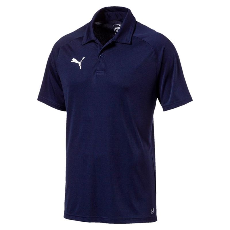 Puma TeamLiga Sideline Polo (Navy Blue) - Adult
