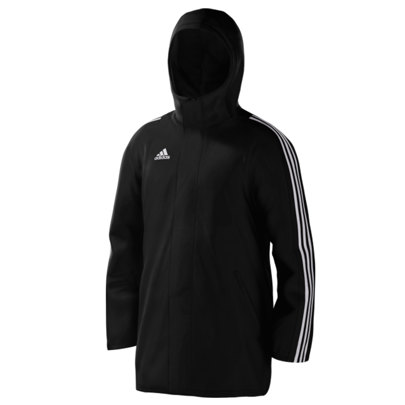 Adidas mi Team Stadium Jacket (Black) - Adult