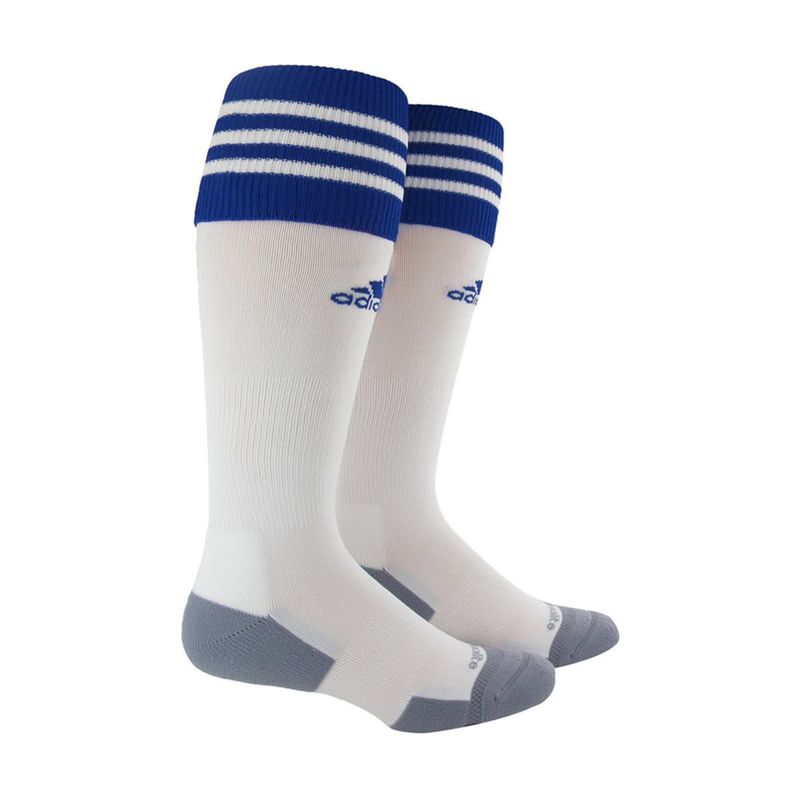 Adidas Copa Zone Sock (White/Blue) - Adult Medium