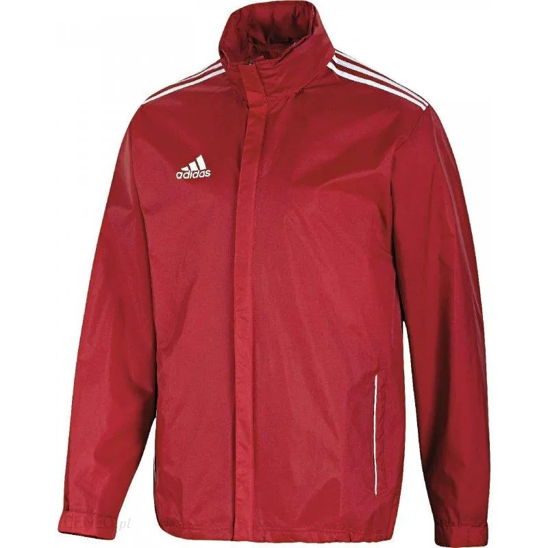 Adidas Core 11 Rain Jacket (Red) - Youth