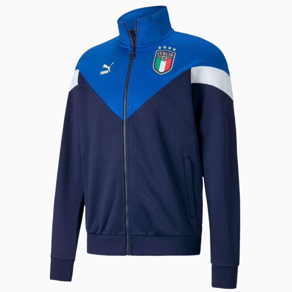 Puma Italy Icons Track Jacket (Blue) - Adult, Size: Small