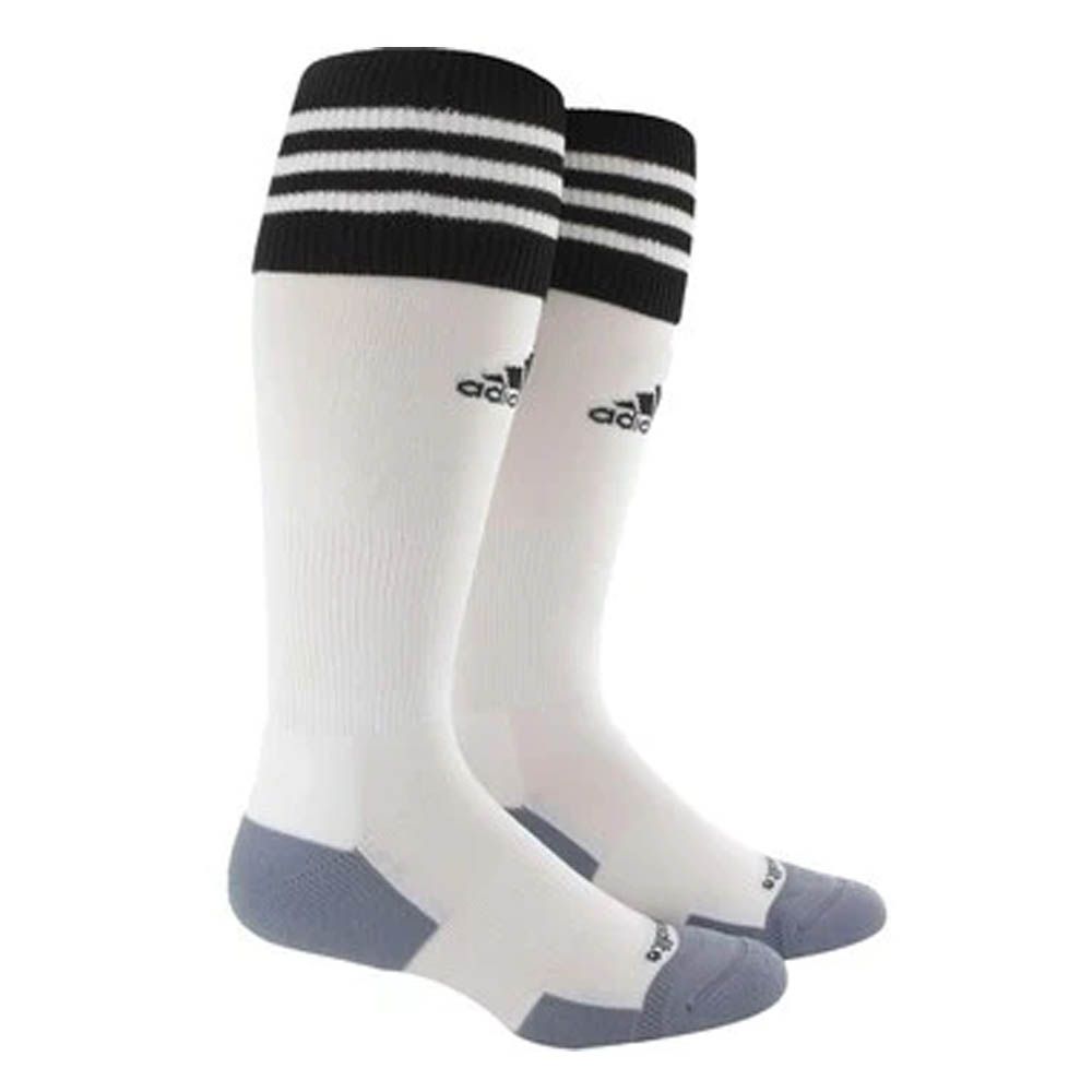 Adidas Copa Zone Cushion II Sock (White/Black), Size: Medium (6-9)