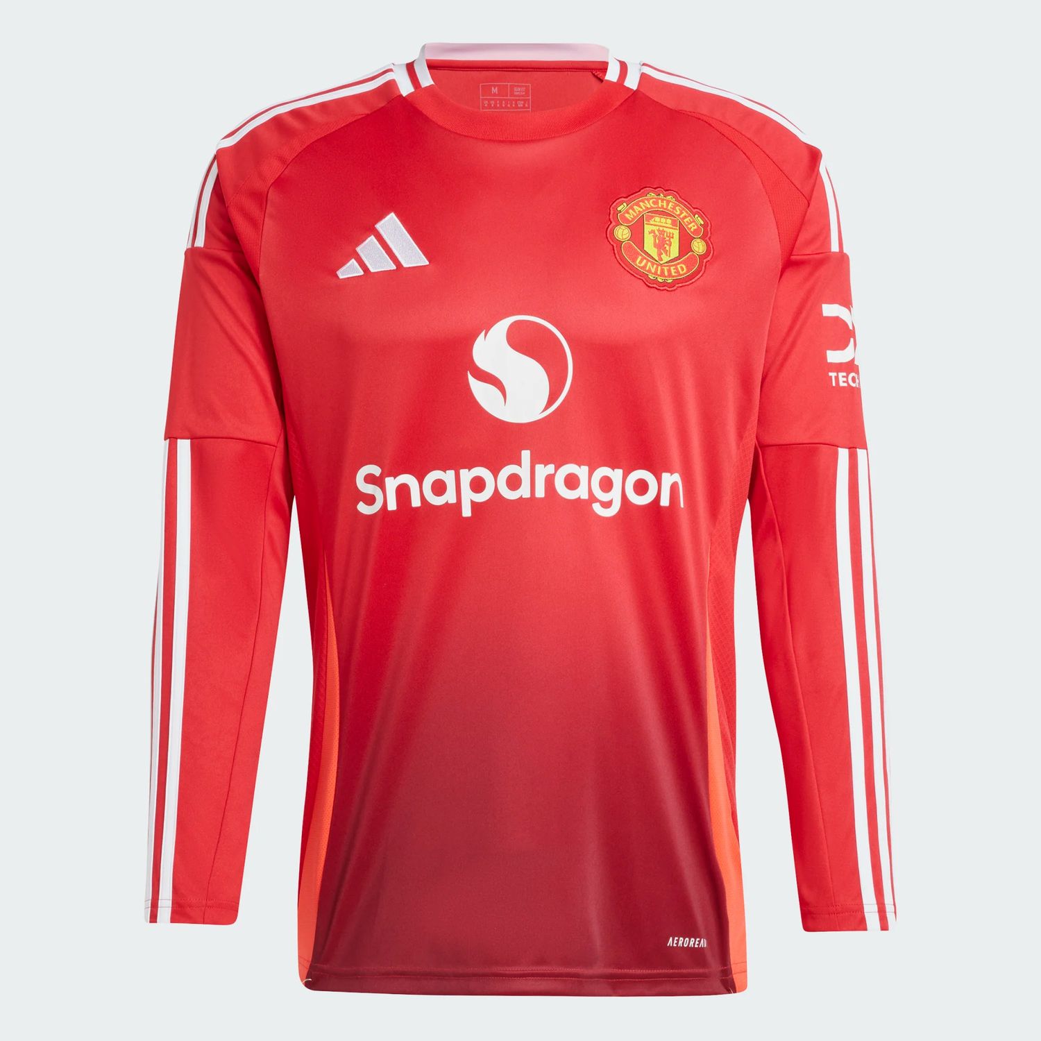 Adidas Manchester United 24/25 Long Sleeve Home Jersey - Adult