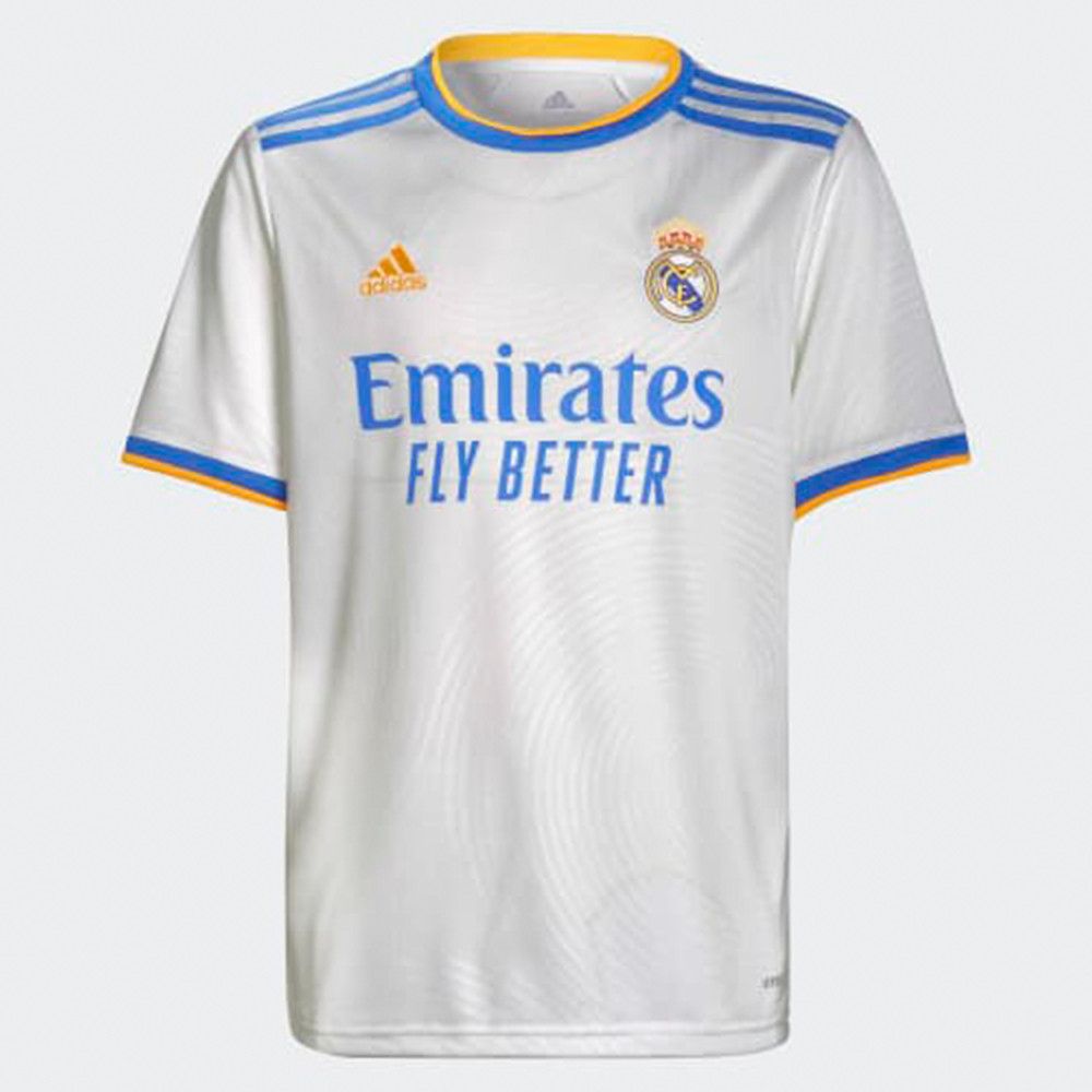 Adidas Real Madrid 21/22 Home Jersey - Youth