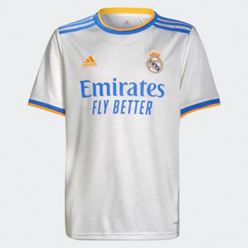 Adidas Real Madrid 21/22 Home Jersey - Youth