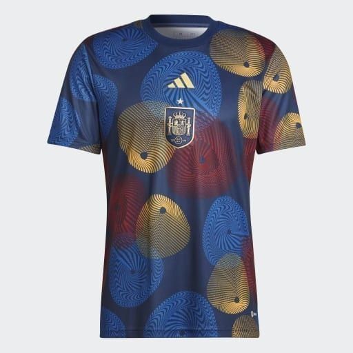 Adidas Spain FEF Pre-Match Shirt - Adult