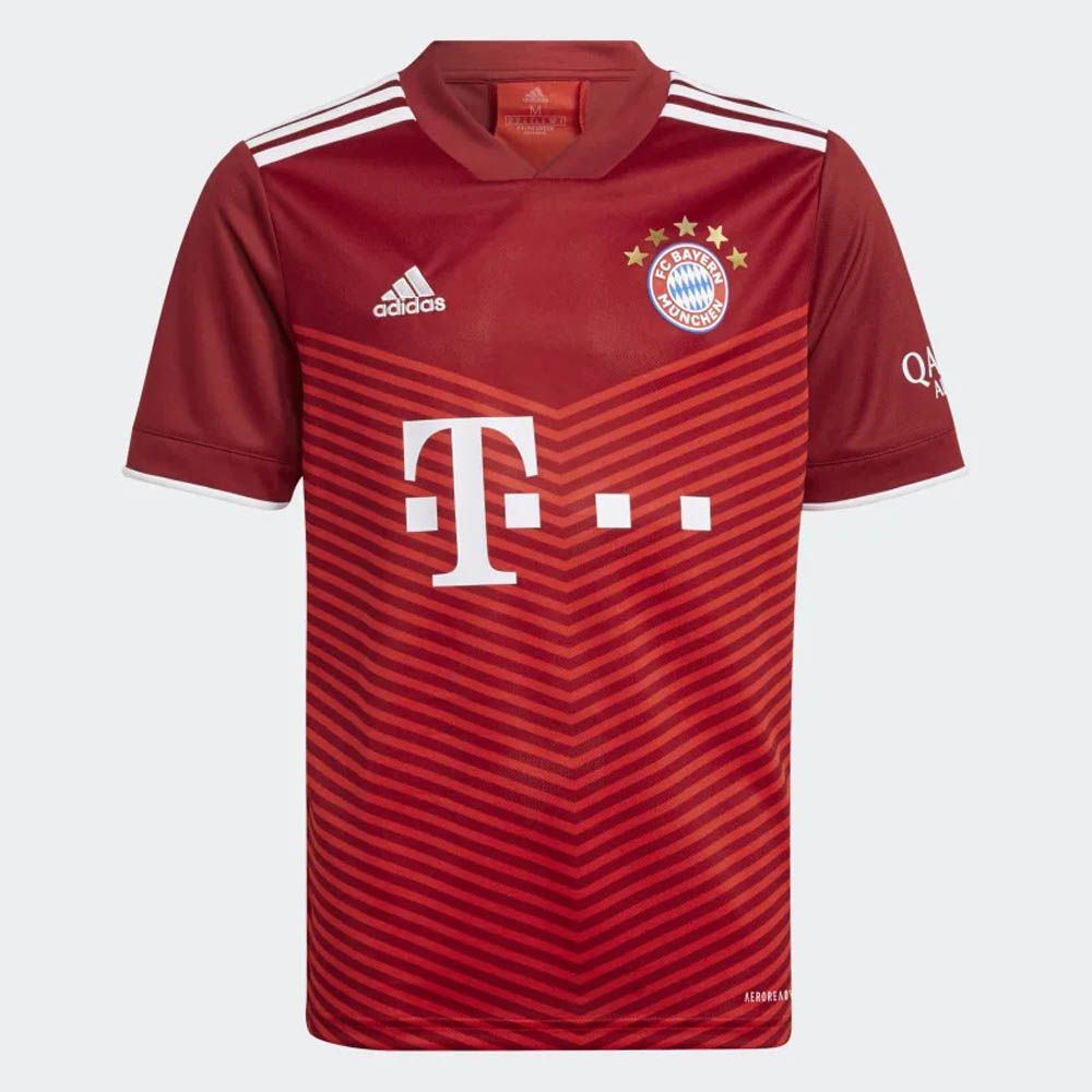 Adidas Bayern Munich 2021-22 Home Jersey - Youth, Size: Large