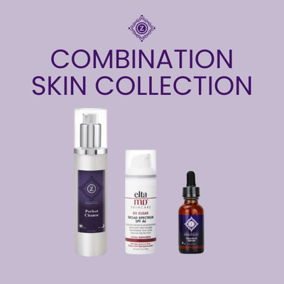 Combination Skin: Perfect Cleanse, Vitamin C Serum, EltaMD UV Clear SPF 46