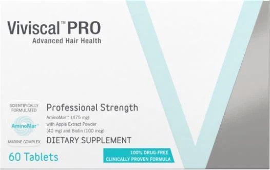 Viviscal Professional Strength Hair Growth Supplement 60 Tablets 30 Day Supply