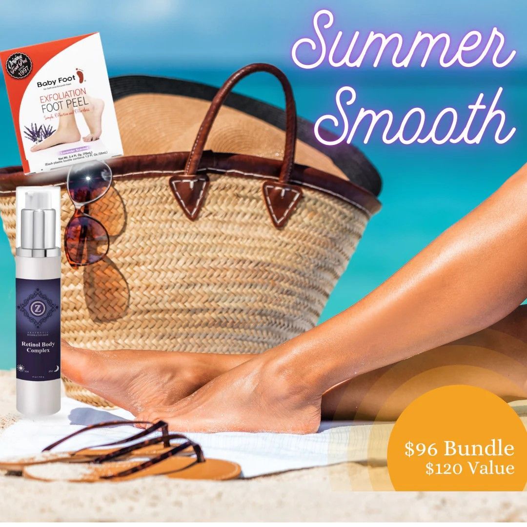 Summer Smooth Retinol Body Complex + Baby Feet Exfoliation Peel