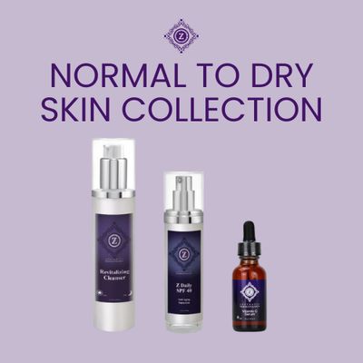 Normal to Dry Skin: Revitalizing Cleanser, Vitamin C Serum, Z Daily SPF 40