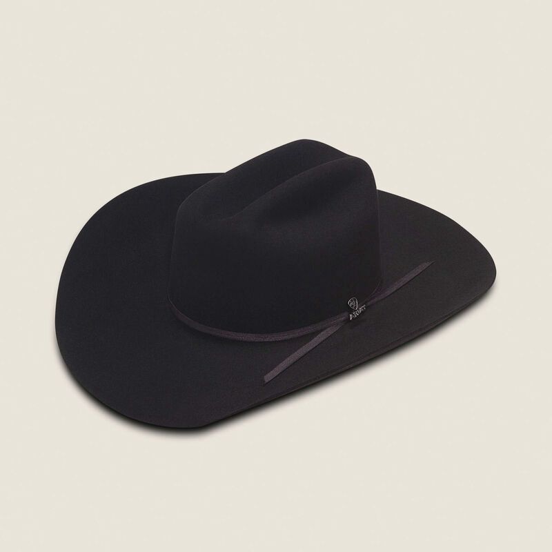 Ariat 6X Black Felt Men's Hat