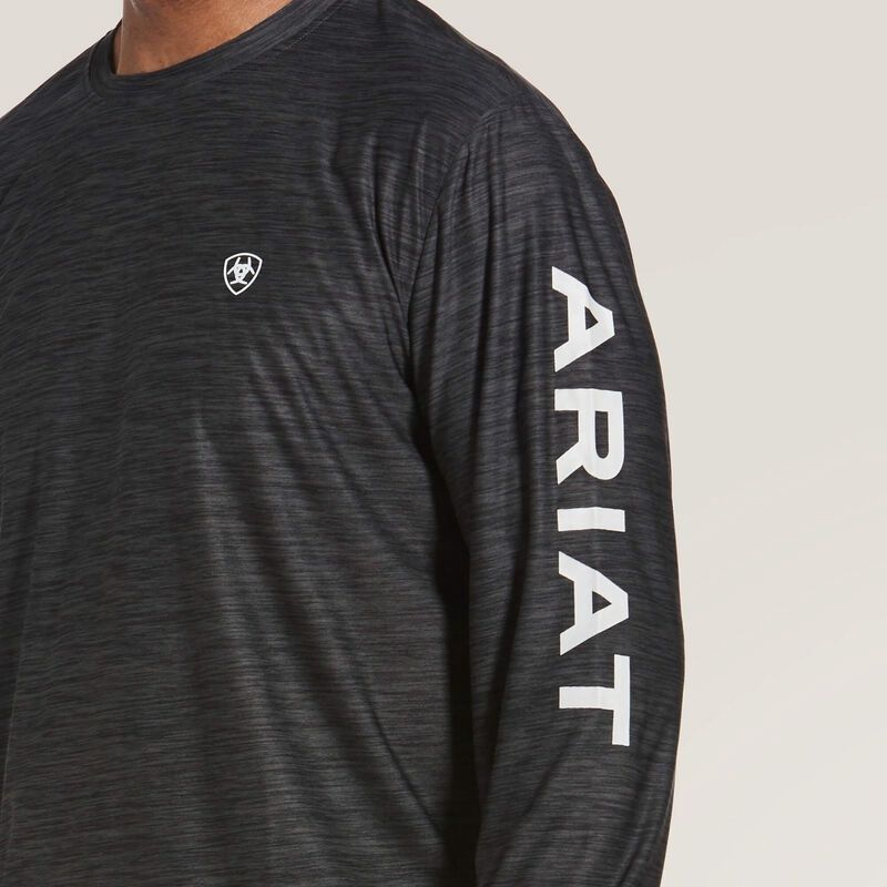Ariat Charger Logo Ls Tee