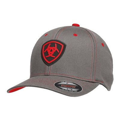 ARIAT STACKED LOGO STRUCTURED CAP DARKGRAY 10021454