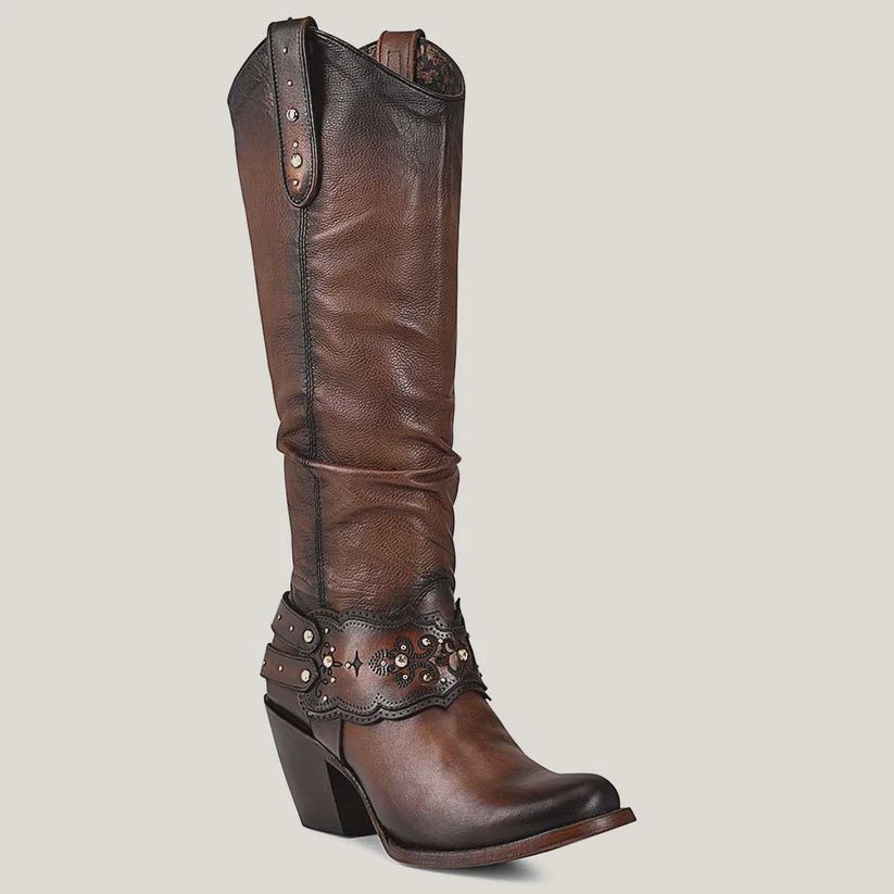 CUADRA  CU581 BOOT BROWN BOVINE LEATHER