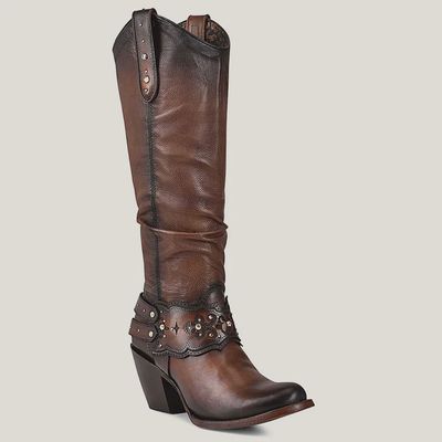 CUADRA  CU581 BOOT BROWN BOVINE LEATHER