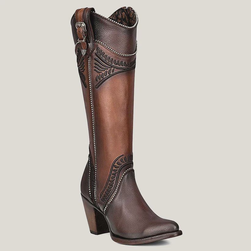 CUADRA CU583 BOOT EMBROIDERY HONEY