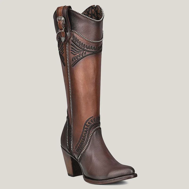 Cuadra CU583 Boot Embroidery Honey