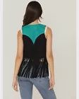 ROCK &amp; ROLL BW98C04547 WOMEN'S VEST TURQUISE