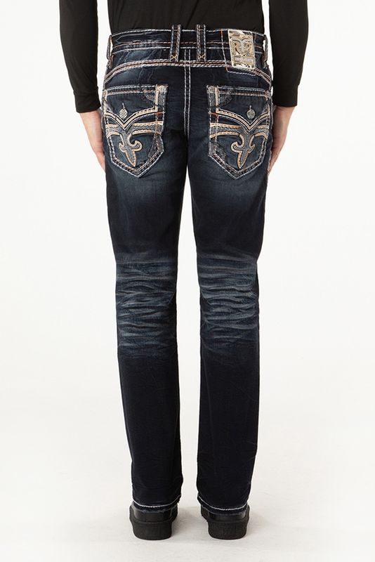 ROCK REVIVAL THEODORE J202 STRAIGHT JEAN