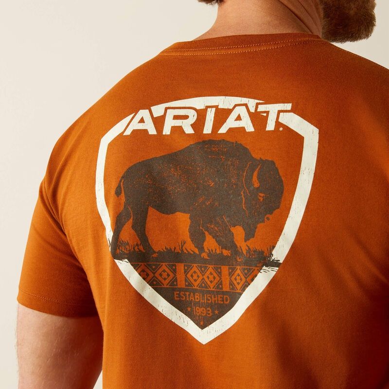 Ariat Men Buffalo West SS Tee