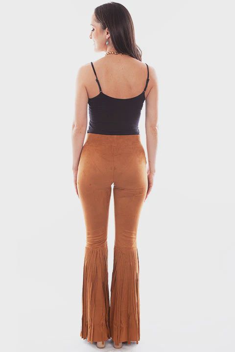Scully  HC771 Fringe Bell Pants  Camel