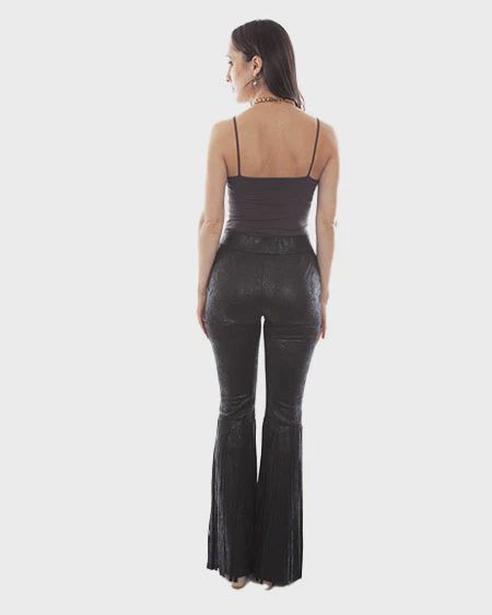 Scully HC771 Fringe Bell Pants Black